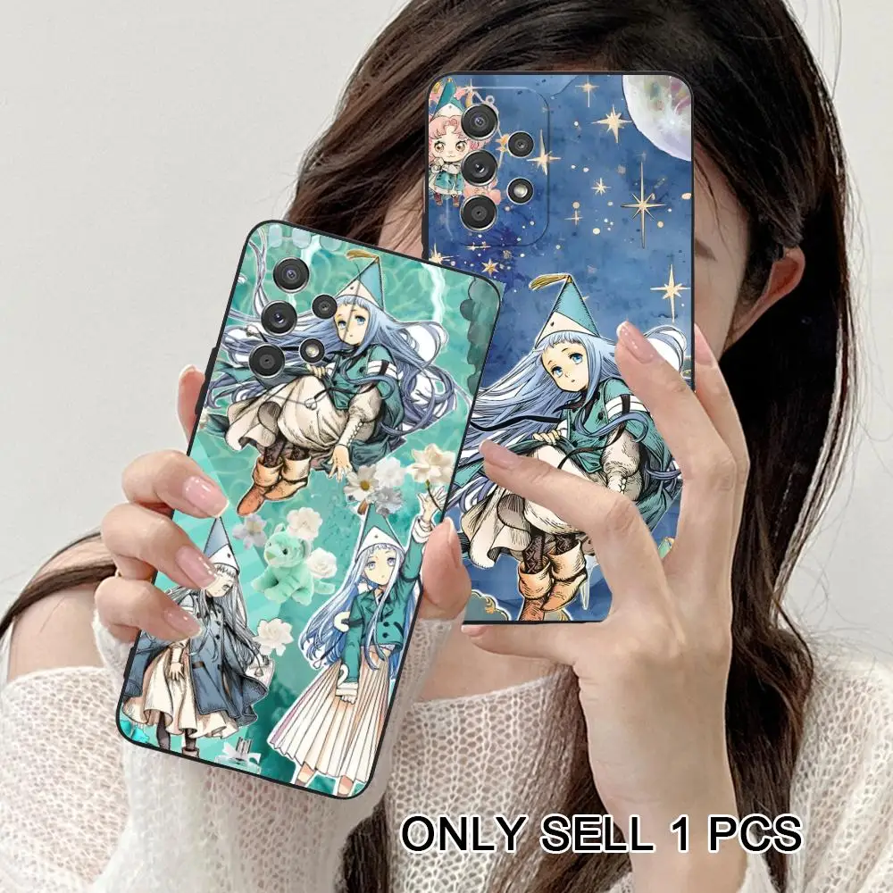 Witch Hat Atelier Rieheh Phone Case for Samsung Galaxy A57 56 55 54 53 52 51 37 36 35 34 33 32 31 5G Soft TPU Shockproof Cover