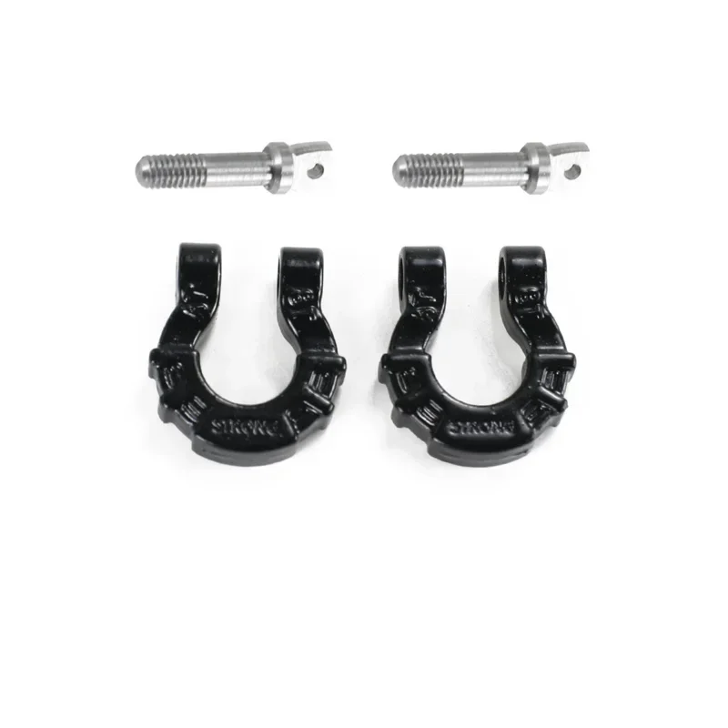 1/8 1/10 Climbing Car Front Bumper U-buckle Rescue Buckle Simulation Dual Color U-buckle screw Decoration Upgrade Parts RC Car