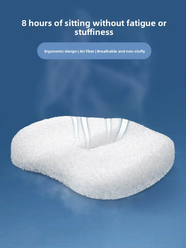 

Дышащий воздушный волокно Cuion 4D коврик для офисного стула, автомобильный коврик разных размеров для длительной коррекции осанки сидения