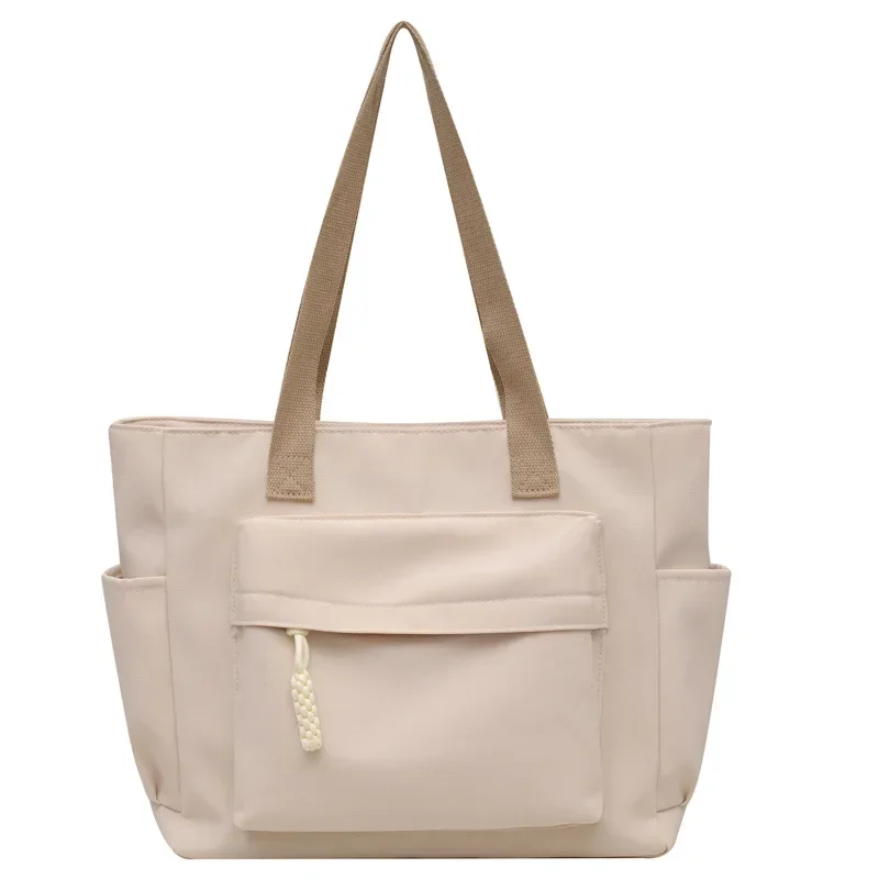 Large Capacity Shoulder Bag, High Quality Texture, Versatile Underarm Bag for College Students in Class