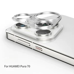 Aluminum Metal Rear Camera Lens Protector for Huawei Pura 70 Pro Plus Ultra Pura70Pro+ 70Ultra Lens Screen Protective Film Cover