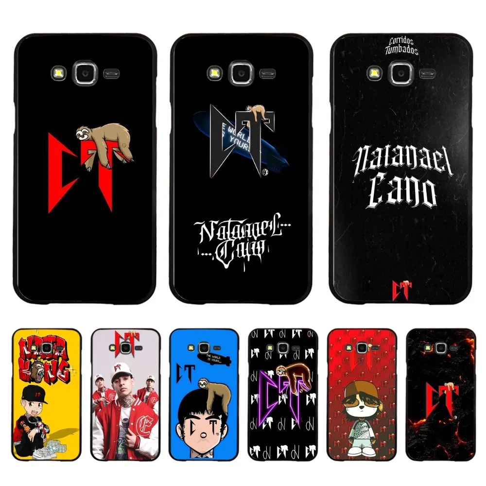 

Raper N-Natanael C-Cano Logo Phone Case For Samsung J 7 plus 7core J7 neo J6 plus prime J6 Mobile Cover