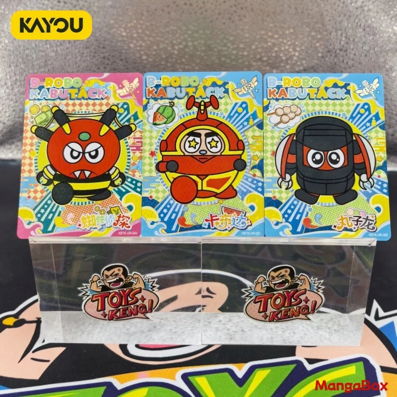 KAYOU Iron Armor Little Treasure Time and Space Adventure Sammlerkarte und Peace Star Wish Pack Offizielle Peripheriekarten