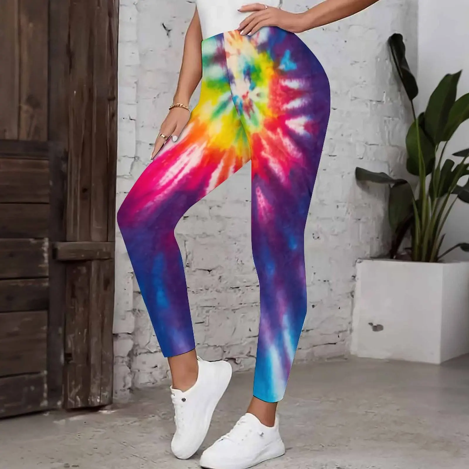 Plus Size Daily Elegant Trousers Fashion Jogger Pants Winter Women's Casual Tight Pants Autumn Ladies Printed Sweat Pants