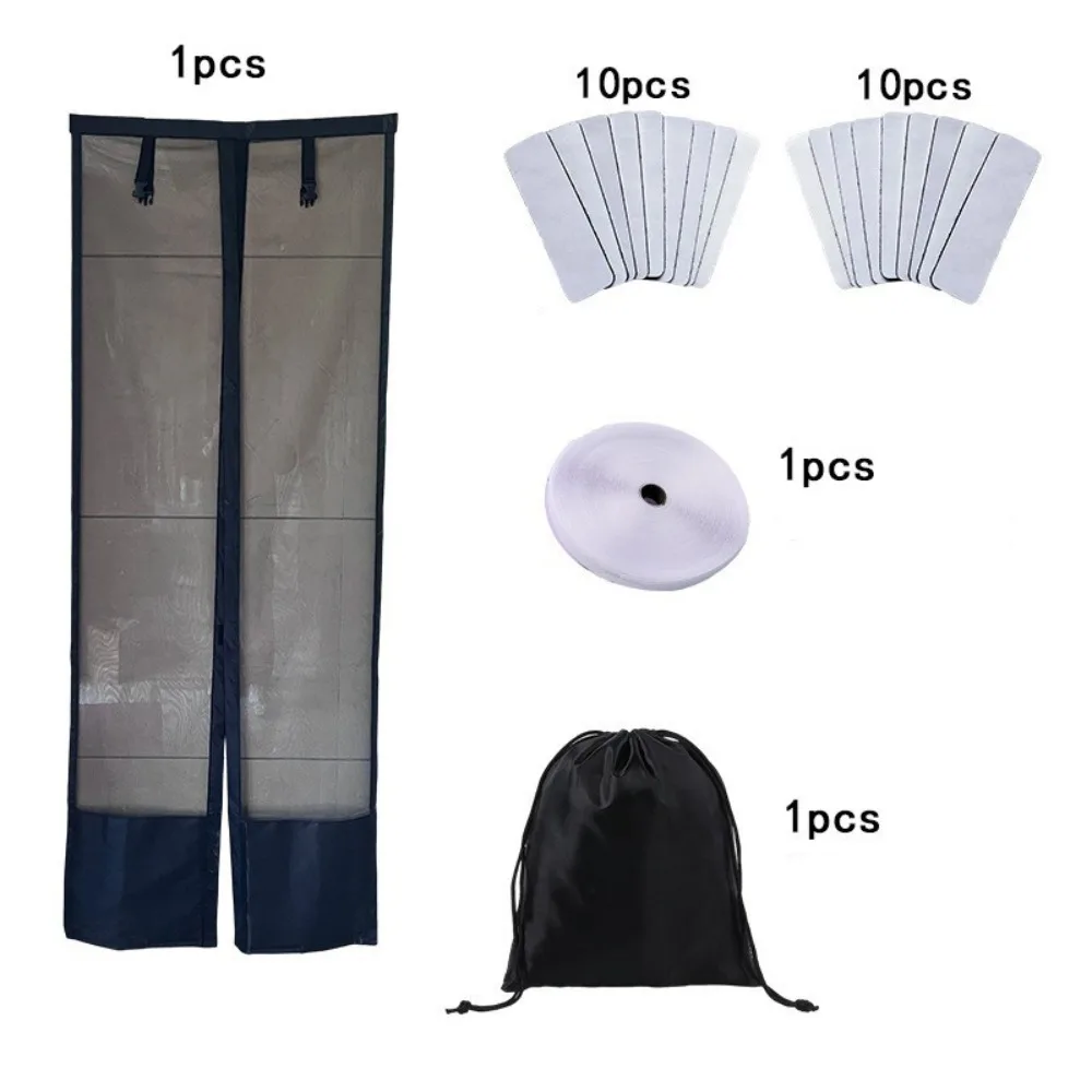 

Universal Prevent Mosquito Fly Screen Net Magnetic Automatic Closing Camper Van Mosquito Curtain Breathable Mesh Screen