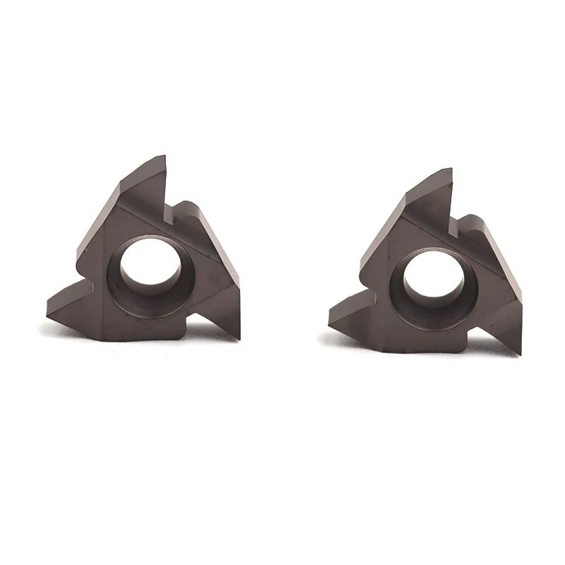 Outils de coupe de tour CNC, outil de tournage de filetage, inserts Cermet, DESKAR, 16IR 16ER, AG55, AG60, 1.5ISO, 2.0ISO, 11W, 14W, LF90, 10 pièces