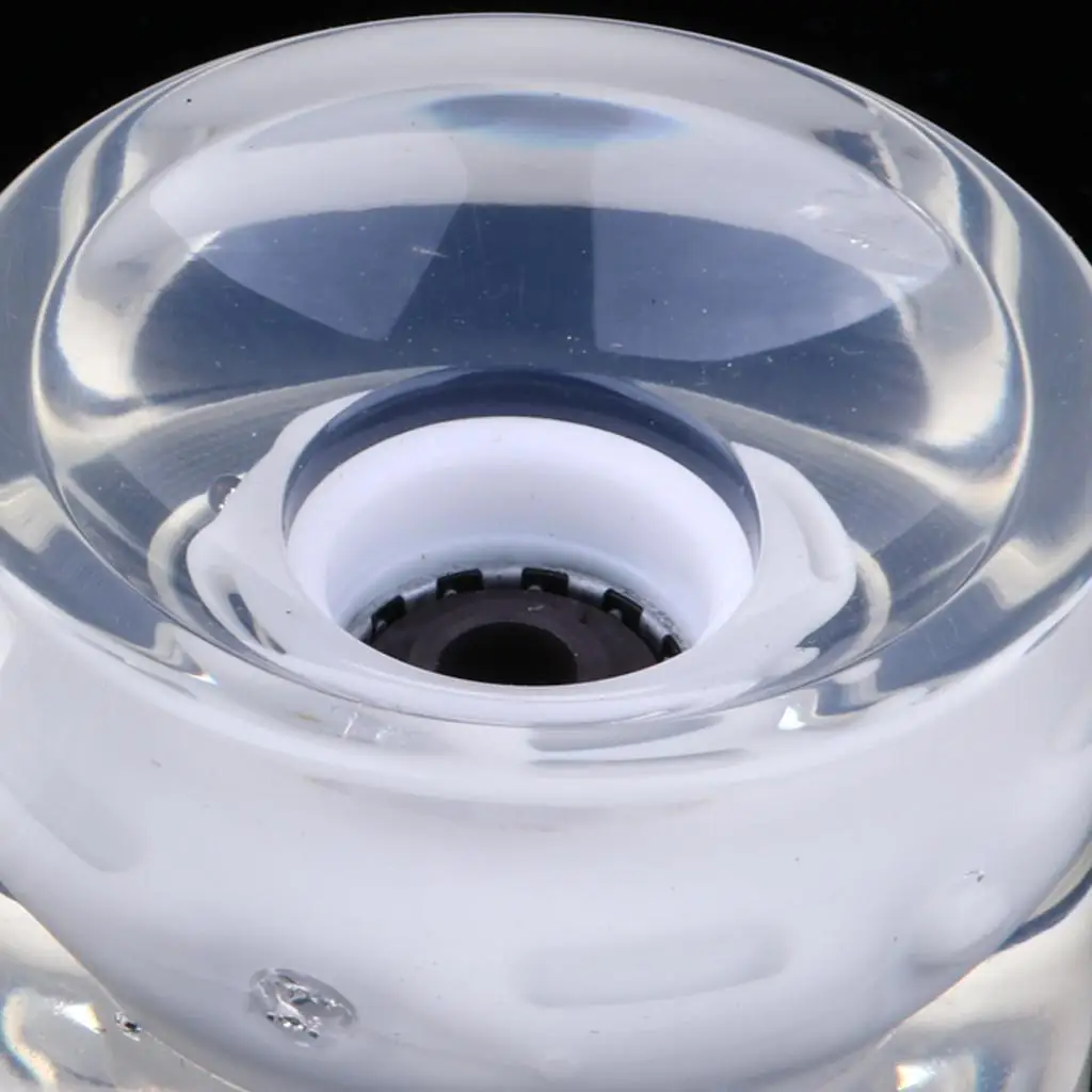 Skateboard Cruiser 70mm PU Flash Wheels Glow at Night Large Longboard Wheel Set for Repair Kit Board Riding Downhill