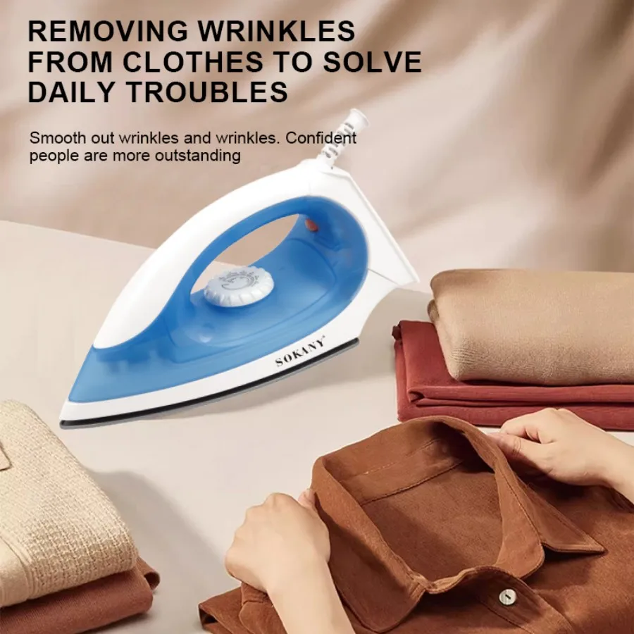 مكواة بخار كهربائية محمولة باليد من SOKANY898A للنوم/السفر، مثالية للطلاب، مناسبة لجميع أنواع الملابس