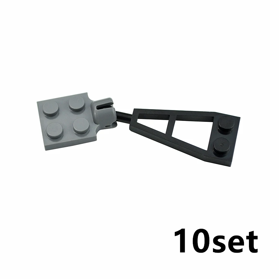Technische Bauteile, Partikel, dünne Bausteine, 2508, Spezial, 1 x 2 mit Halterung, mit Kugel, 2 x 2, mit Stift, Bausteine, zum Zusammenbauen, Spielzeug. – Detail 3
