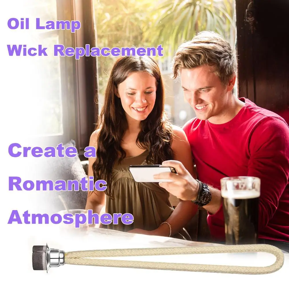 Aromatherapy Decorations Mother\'s Day Catalytic Burner Oil Lamp Wick Replacement Air Tightly Control Fragrance Lamps Wick