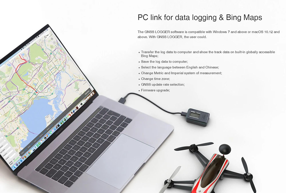 SKYRC GSM-015 GPS GNSS medidor de velocidad altímetro para RC coche avión Quadcopter SK-500024