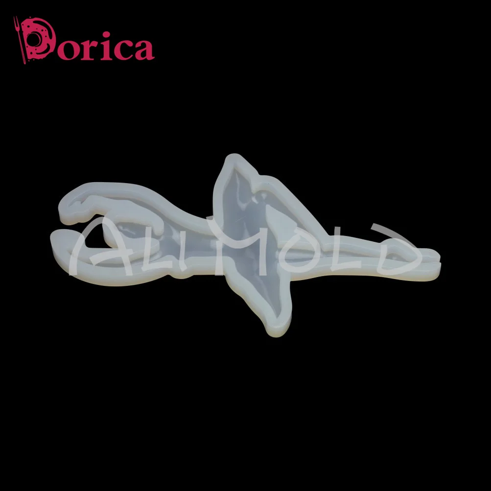 Dorica Ballet Girl Chocolate Resin Mold Epoxy Lollipop Silicone Mould Cake Decorating Tools Kitchen Accessories Bakeware