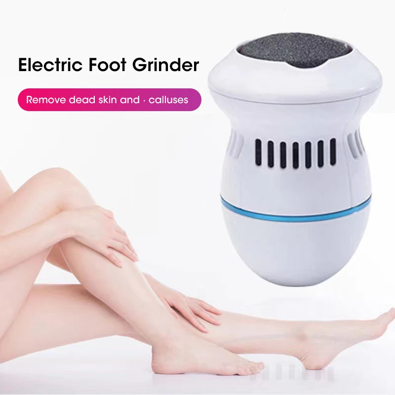 Electric Foot Grinder Mini Vacuum Suction Foot Grinder Multifunctional Exfoliating and Exfoliating Foot Care and Repair Tool