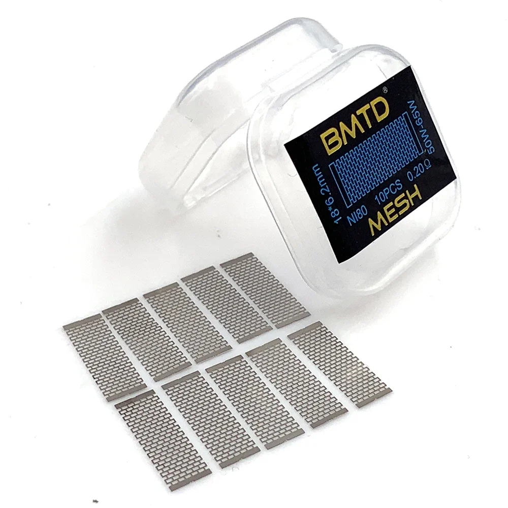 Vmiss 10 قطعة/صندوق BMTD النسخة الزرقاء لفائف مسبقة الصنع KA1 NI80 شبكة نمط لفائف سلك لخزان شبكة Zeus X #5