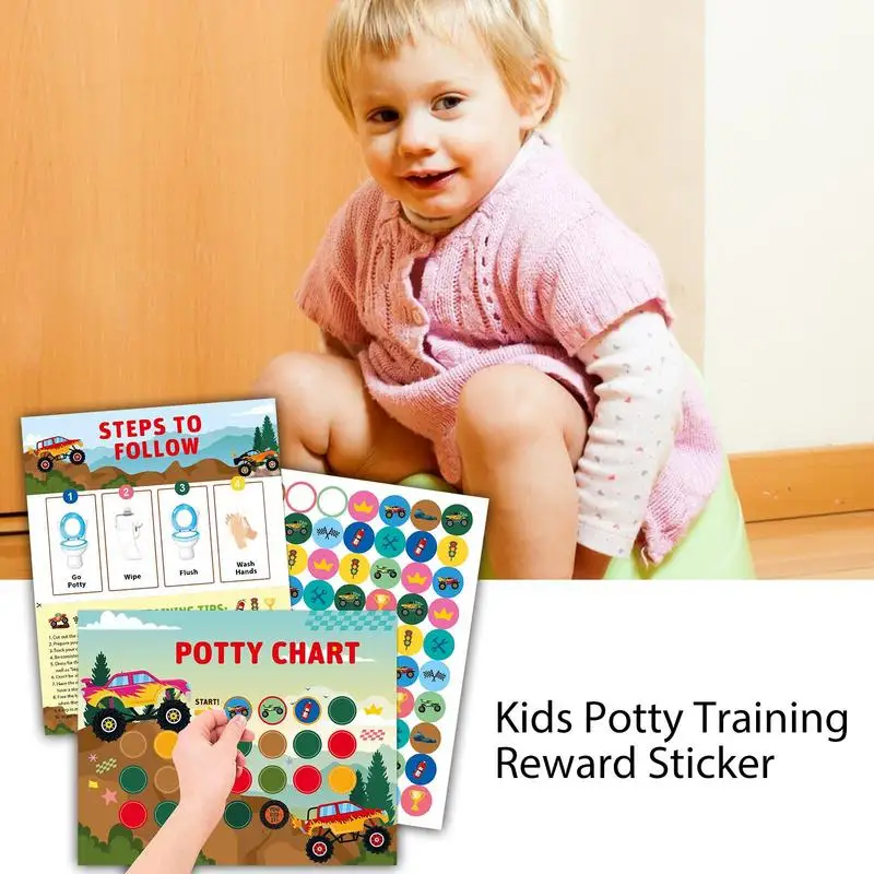 Potty Training Rewards Reward Chart Sticker For Girls Potty Chart With Sticker Potty Training Reward System Toilet Training