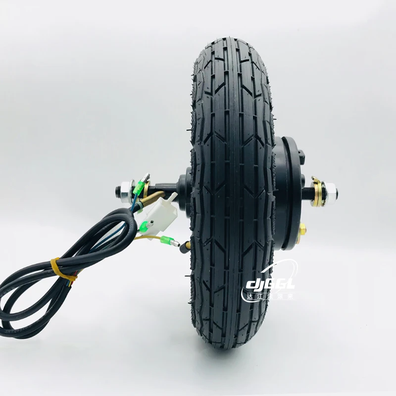 48 V350w24v36v 10 Inch Wheel Hub Motor Scooter Modification Kits 10 Inch Modified Electric Motor