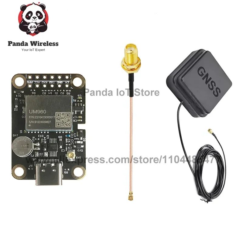 Módulo GNSS UM960 EM960D1 ZED-F9P Estación Base RTK para UGV UAV Topografía Centimetro Posicionamiento Relativo Diferencial