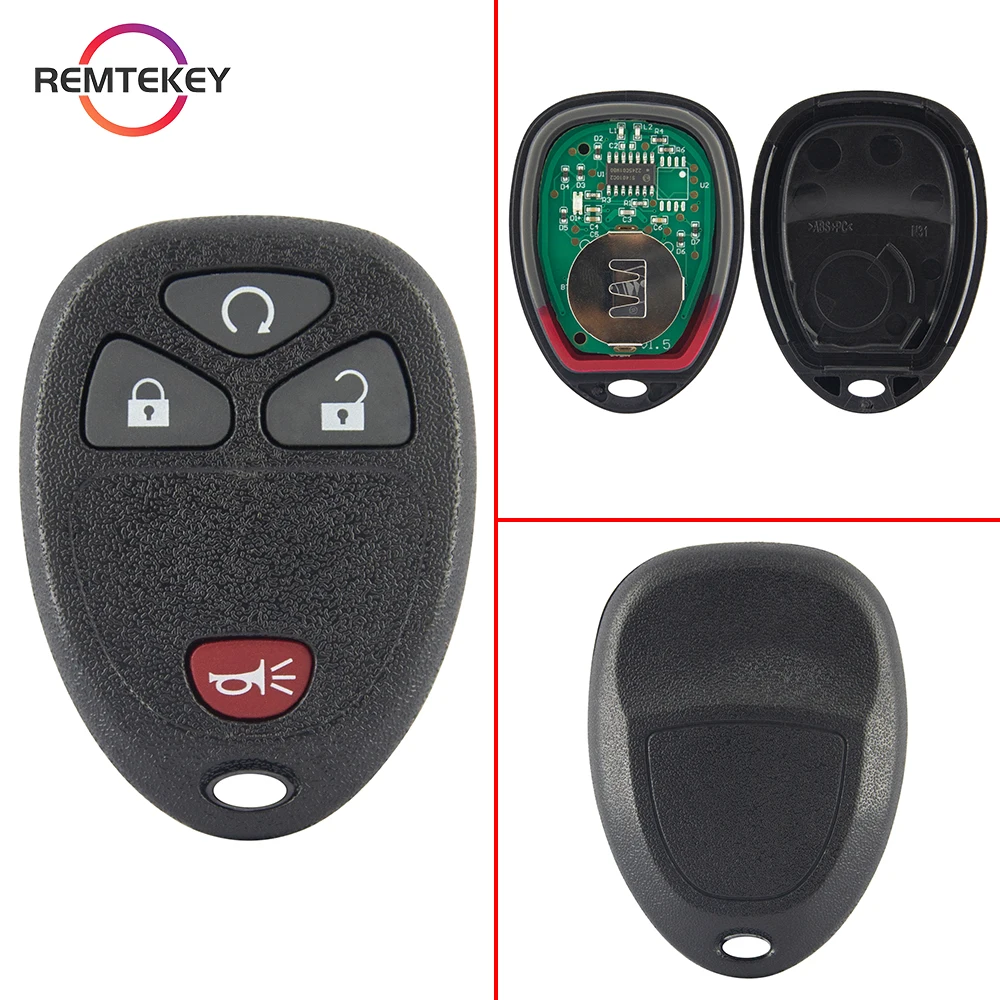 

REMTEKEY FCC OUC60270 OUC60221 Remote Control Keyless Entry Car Key Fob 315434 for For Buick Chevrolet Cadillac GMC Saturn Mhz