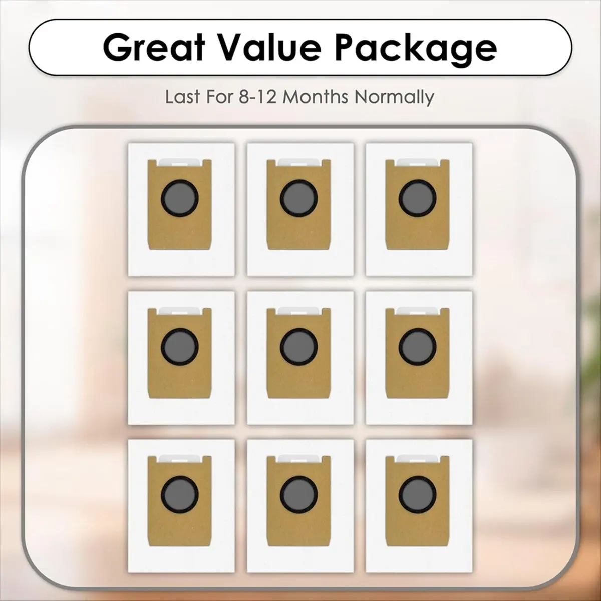 9Pcs Replacement Du…