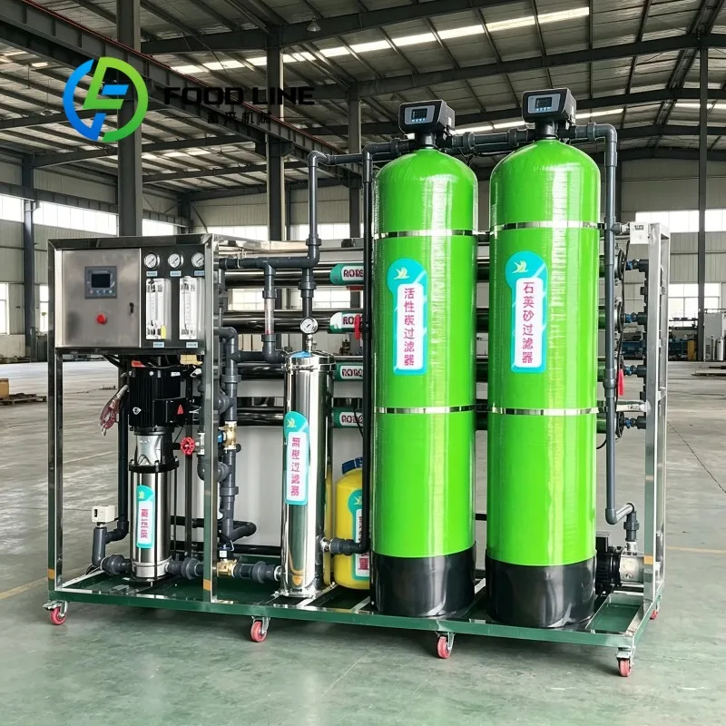 Industrial RO Water Treatment System Skid-Mounted Integrated Convenient For Container Transportation On-Site Fast Installation