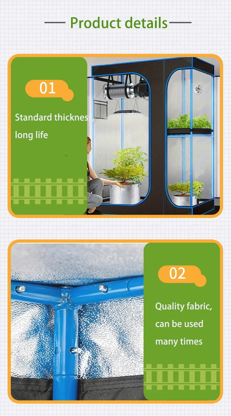 Kit Lengkap Tenda Tanam Dalam - Grow Tent Complete Kit ulasan dan harga