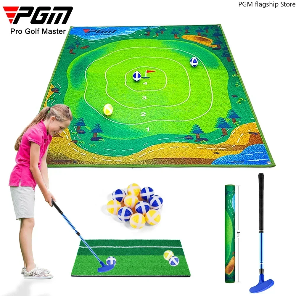 PGM Hot Selling Golf Chipping Dart Board Sticky Ball Blanket Outdoor Children's Game Mat Set Indoor Golf DJD040