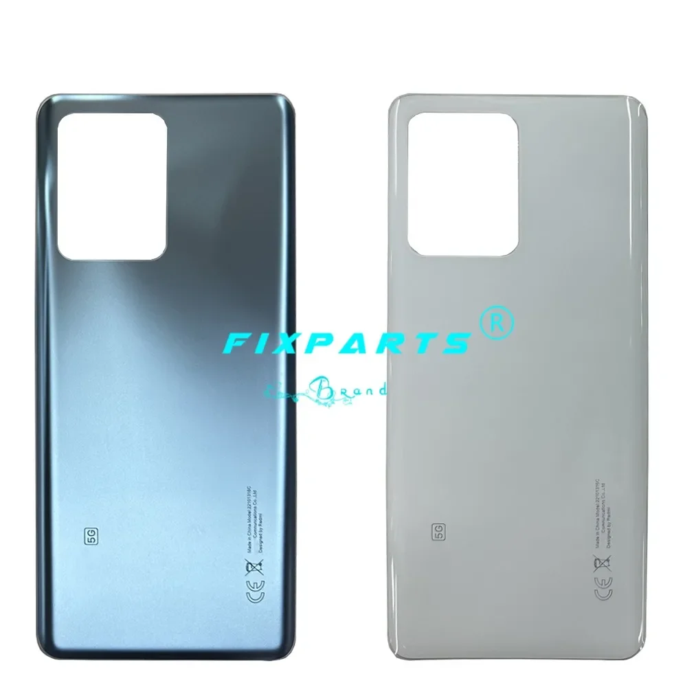 Glass For Redmi Note 12 Pro+ Battery Cover Rear Door Housing Back Case Replacement 22101316UCP  22101316UG Battery Cover