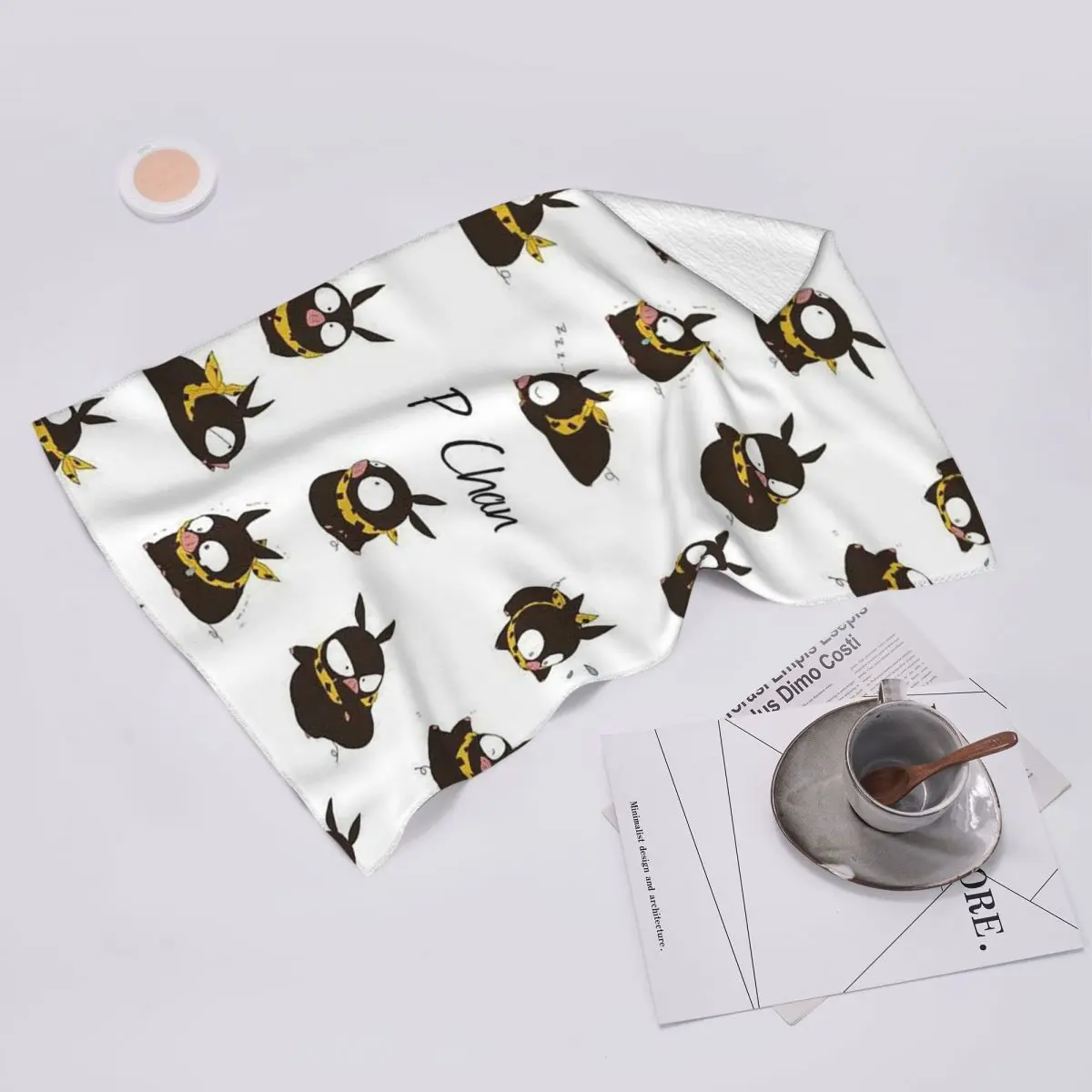 

Пользовательские Ranma 1/2 Saotome Pig Girls P Chan Мягкое полотенце для лица Быстросохнущее хлопковое полотенце для бассейна и ванны впитывающее быстро