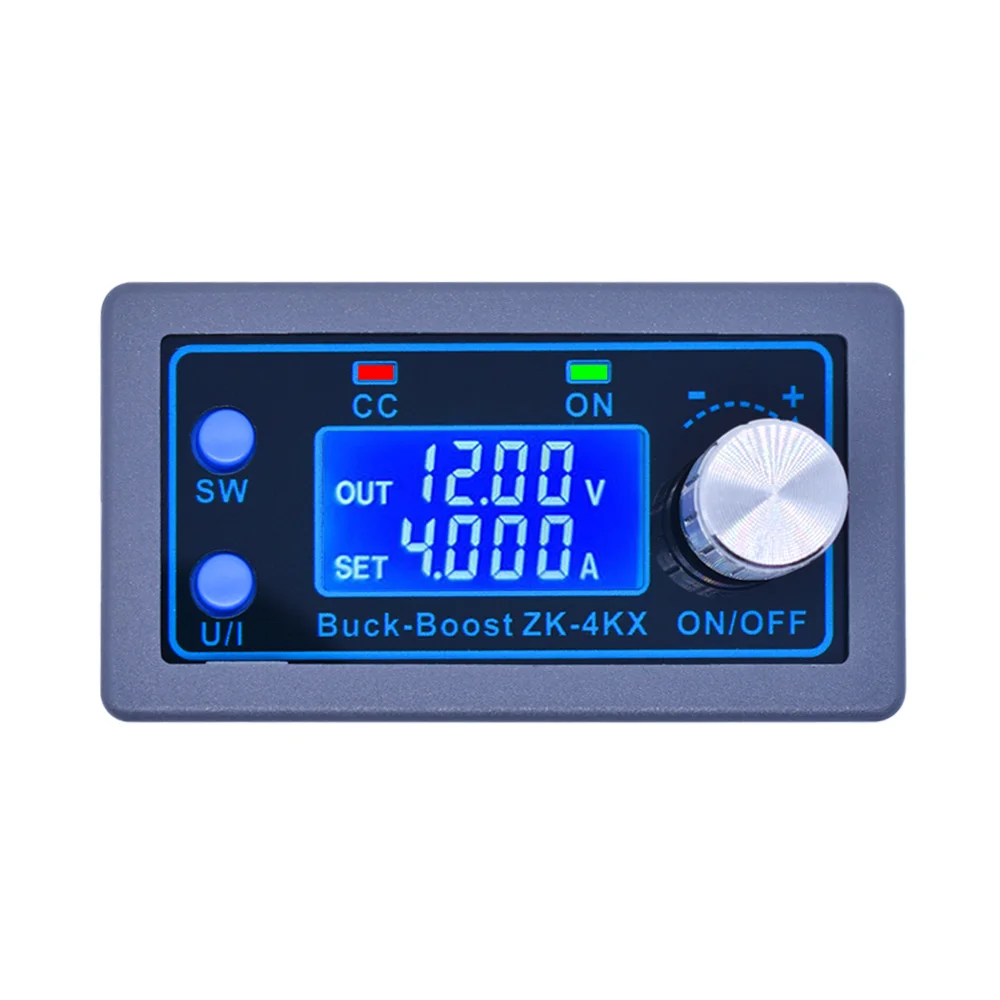 LIZAO ZK-4KX Buck Boost Converter 0.5-30V 4A CC CV Adjustable Regulated Laboratory Power Supply Module