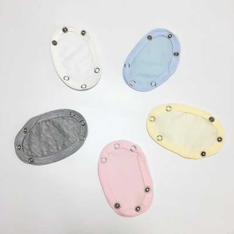 

Infant Jumpsuit Length Extender Diaper Romper Diaper Extenders Solid Color Baby Bodysuit Clothing Accessories 5Pieces P31B