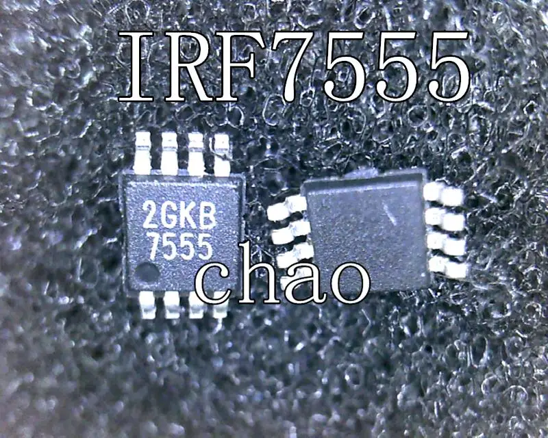 

10 шт./лот IRF7555TRPBF IRF7555 7555 MSOP-8