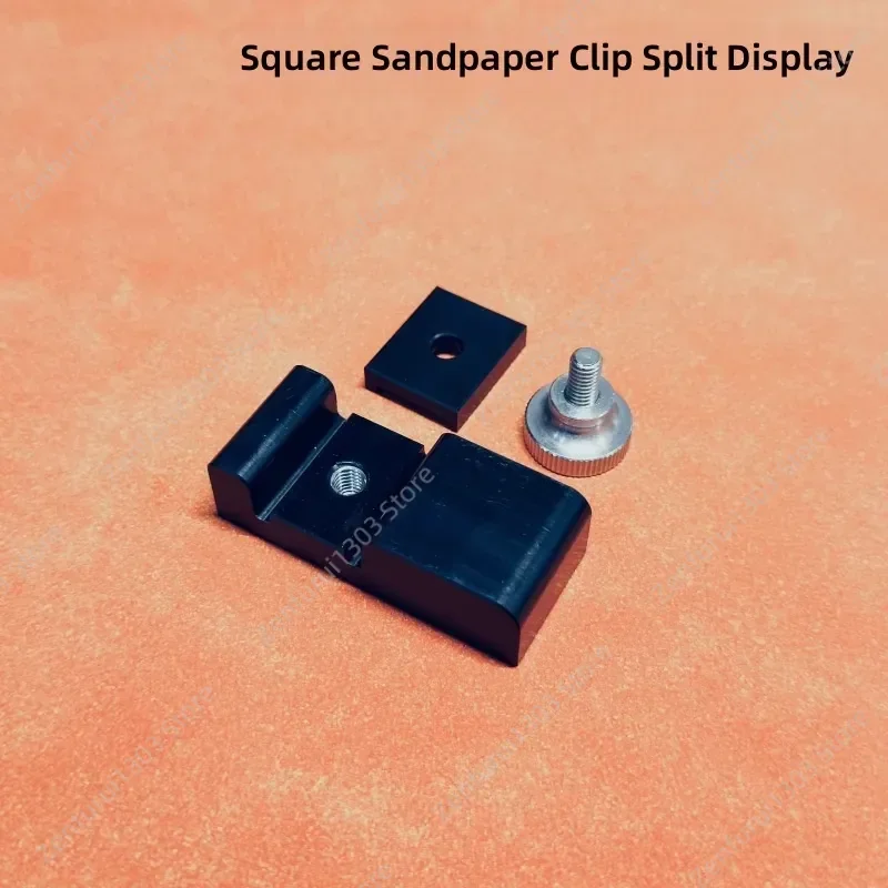 For Multi-directional Sandpaper Holder Grinding Clip Negative Angle Plane Polishing Hand-held Manual Sander Plastic