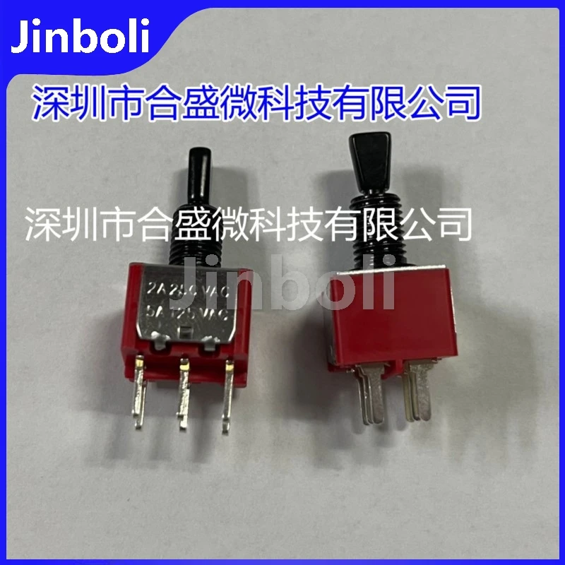 3PCS New Original Button Switch 6Pin 3rd Gear Toggle Switch MT-0-203-F102-T000-RS