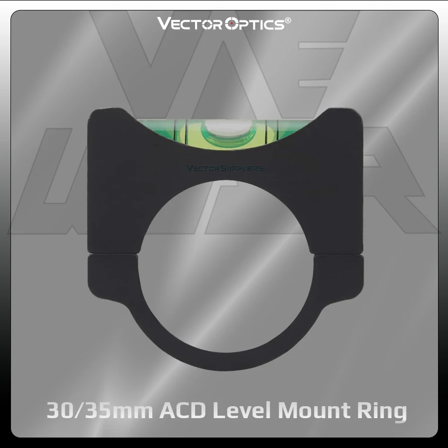 Vectoroptics 30Mm/35Mm Acd Level Mount Ring 100% Avoid Cant with One Inch Adapter Ring for Real Fire Caliber Hunting Acessories