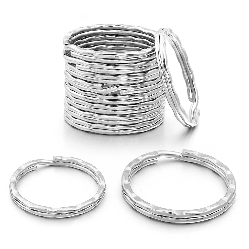 30pcs O-shape Metal Rings for Jewelry Making