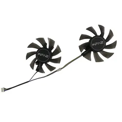 2Pcs/Set FY08015M12LPA,T128015DU,VGA GPU Cooler,Graphics Card Fan,For GALAKURO GF-GTX1060 GTX 1660 Ti,RTX2070 2060 White Mini