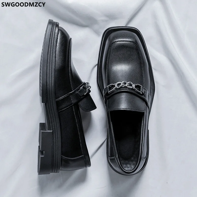 

Italiano The Office Casual Business Oxford Shoes for Men Loafers for Men Slip on Shoes Men Wedding Dress Leather Casual Shoes