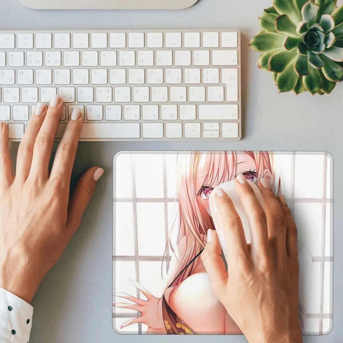 Tette modello cartone animato tappetino per mouse tastiera per computer tappetino per mouse PC da gioco tappetino per scrivania portatile accessori per ufficio tappetini da tavolo