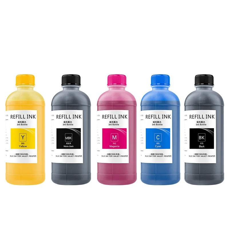 500ML PFI120 PFI 120 320 030 PFI-102 104 107 206 306 Dye Ink Pigment Ink For Canon TM200 TM205 TM300 TM305 Printer Dye Ink