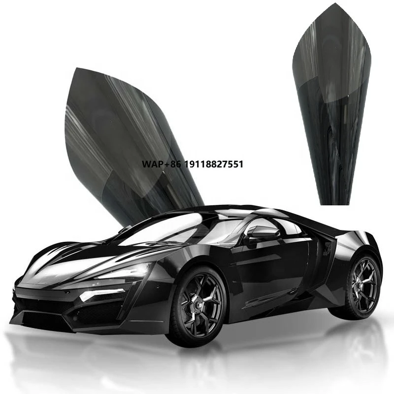 

Блестящая 2,5 мил защитная пленка высшего качества, противовзрывная солнечная теплоизоляция, антибликовая прозрачная поляризованная оконная пленка для автомобилей