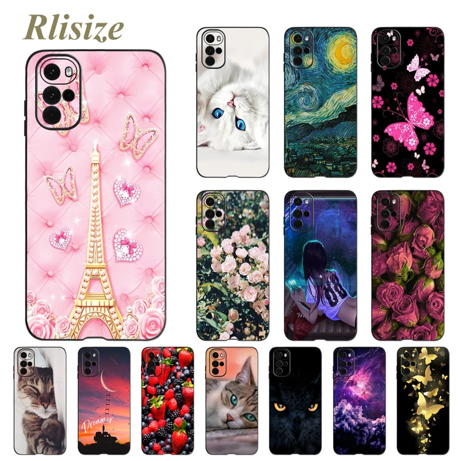 For Motorola Moto G22 Case 2022 Cute Fashion Soft Silicone Phone Case For Motorola G22 MotoG22 G 22 Back Cover Shockproof Fundas