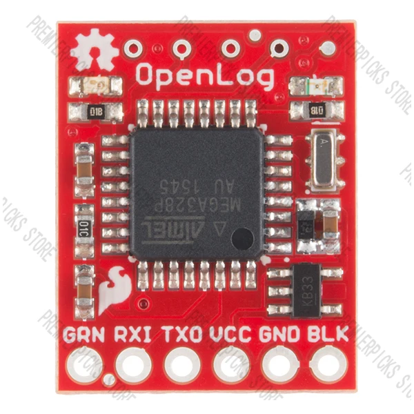 Sparkfun OpenLog serial port recorder TTL level storage TF card, supports custom data