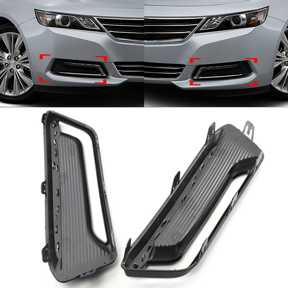 1Pcs Car Front Bumper Fog Light Lamp Cover Left/Right For Chevrolet Impala 2014-2020