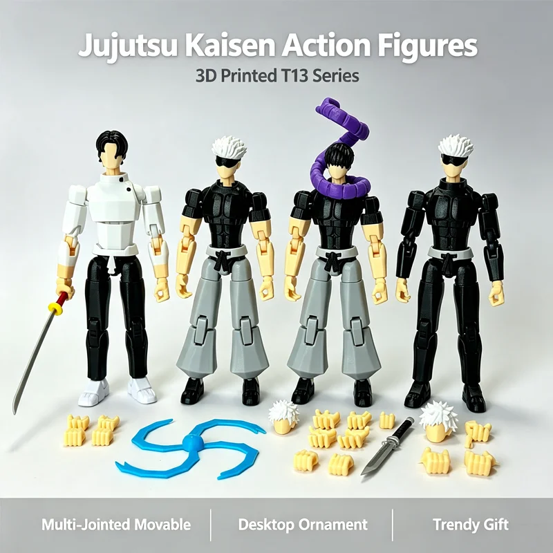 3D Printing Action Figure - 3D Printed Jujutsu Kaisen Gojo Satoru