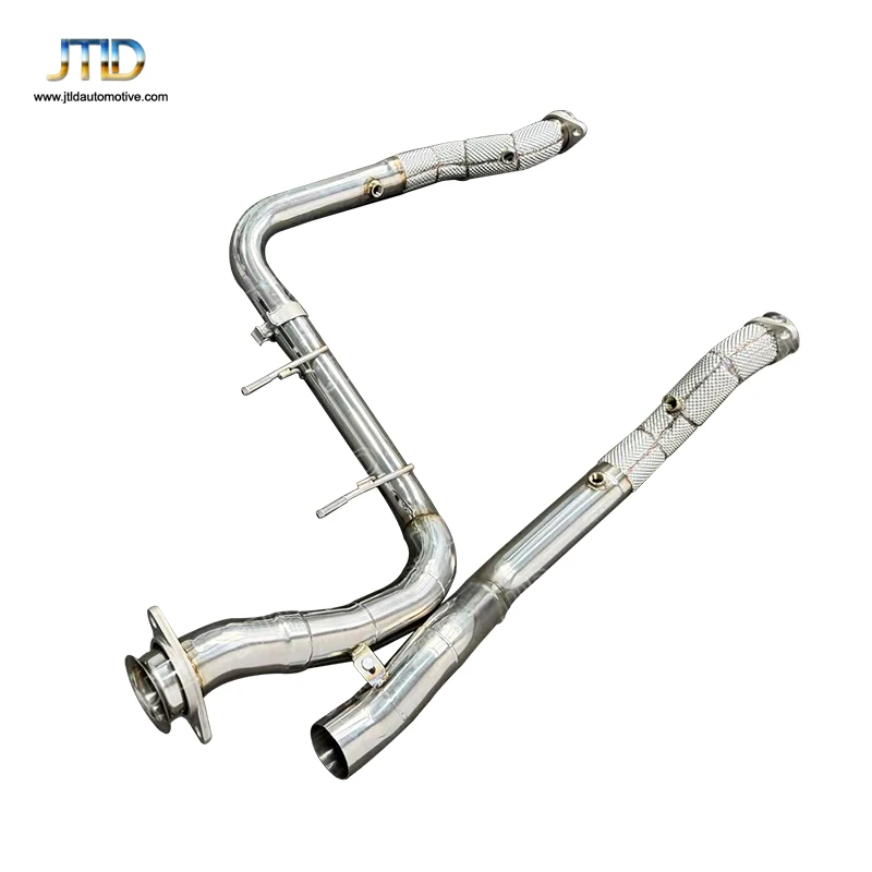 

Выхлопные трубы JTLD Performance Upgrade из нержавеющей стали 304 для Ford F150 Raptor Ecoboost 3.5 TT, даунпайп