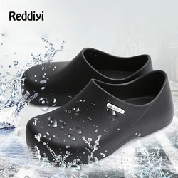 Unisex Chef Shoes EVA Waterproof Oil Proof Non Slip Hotel Restaurants Work Lightweight and Breathable Food Factory Safety Shoes