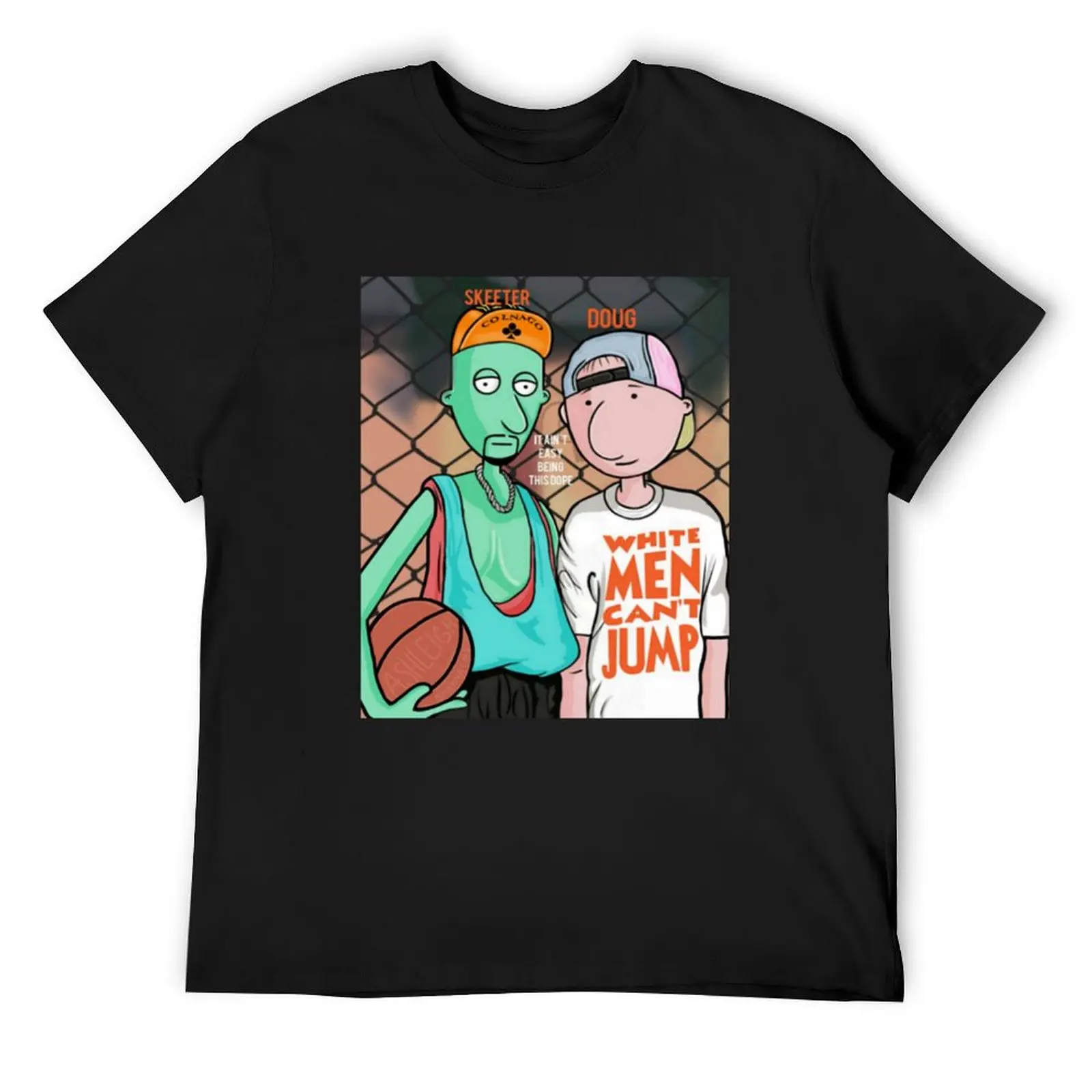 

Doug, Doug can't jump T-Shirt oversize t-shirts man clothes shirts graphic funny meme t-shirts mens graphic t-shirts hip hop