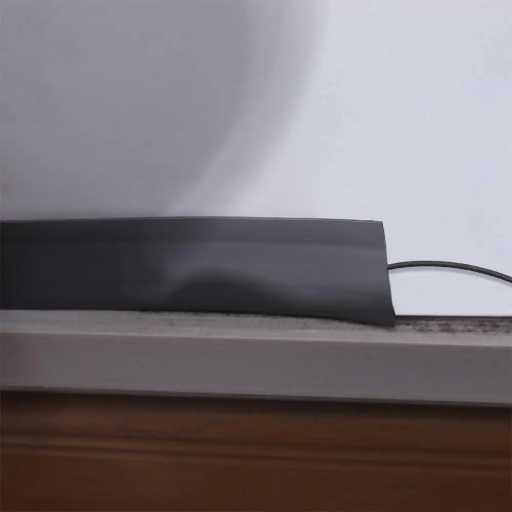 منظم الأسلاك، فتحة سلك كهربائي ذاتية اللصق، أغطية أسلاك ناعمة مضادة للبثق، كابل غطاء سلك أرضي من مادة PVC #6