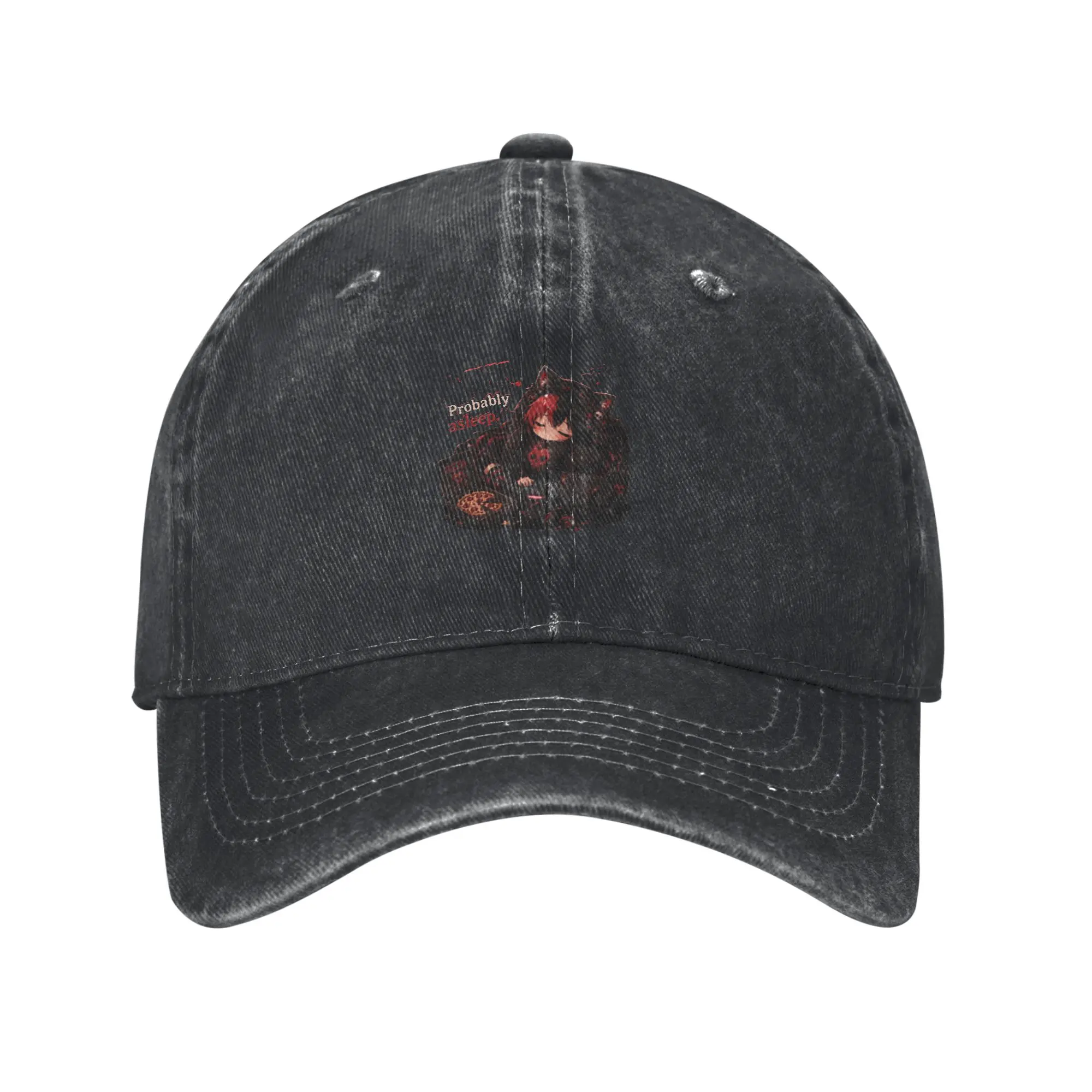 Copy of Cute Gothic Anime Girl Everything Sucks Fashion Baseball Cap  Casual Luxury Woman Hat  Street Dance Luxury Woman Hat