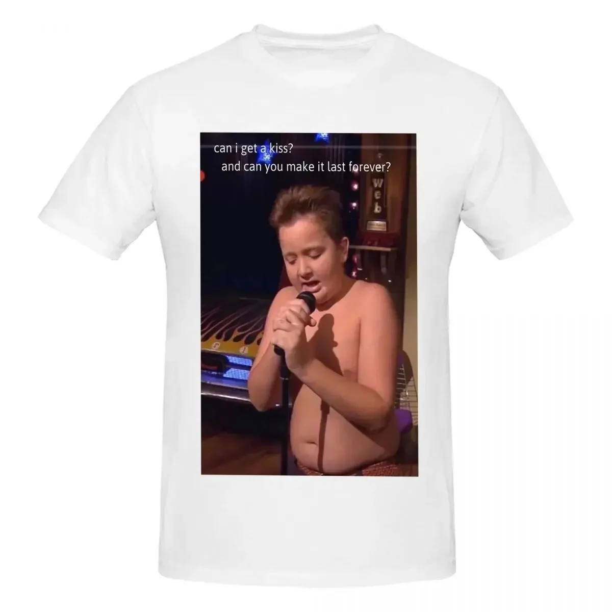 Gibby Singing - ICarly 100% Cotton T-shirt Men's Classic T Shirts Men O-Neck Short Sleeve S-6XL